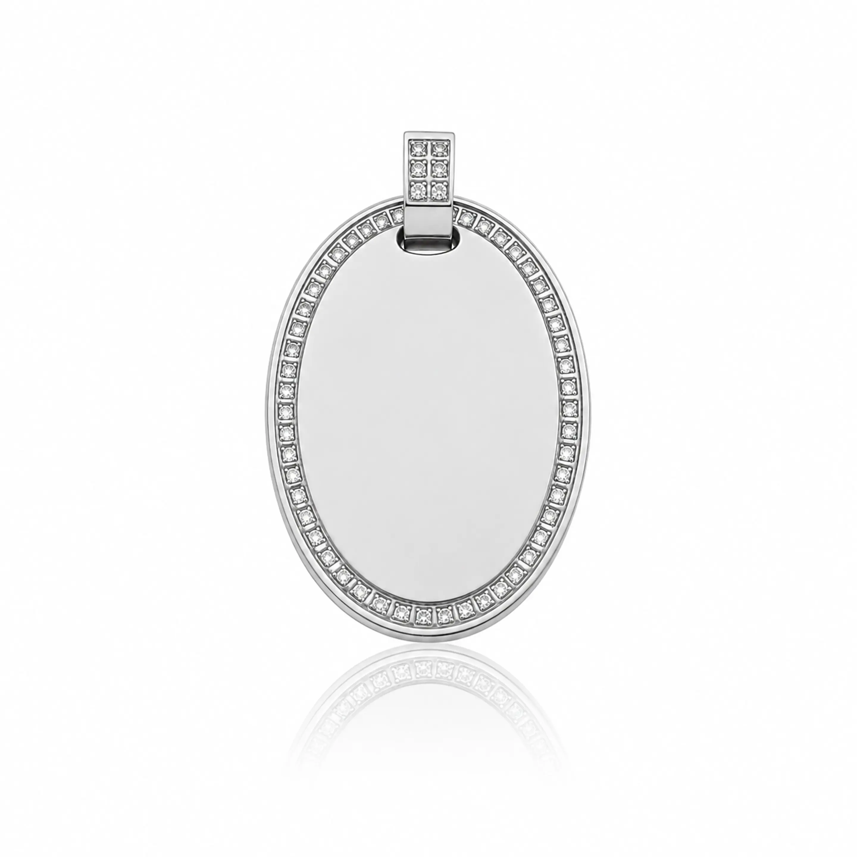 Dije detalles Zircon - Ovalado 1
