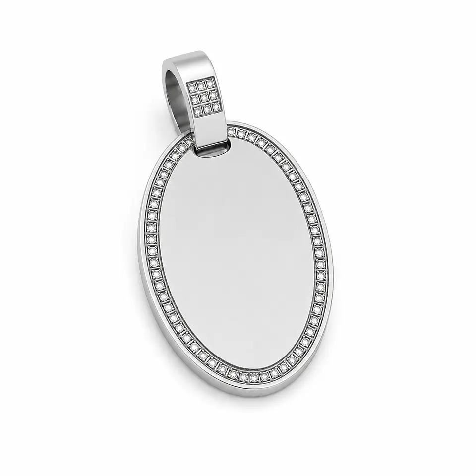 Dije detalles Zircon - Ovalado 3