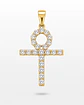 Dije Cruz Ankh Zirconias - Miniatura 1
