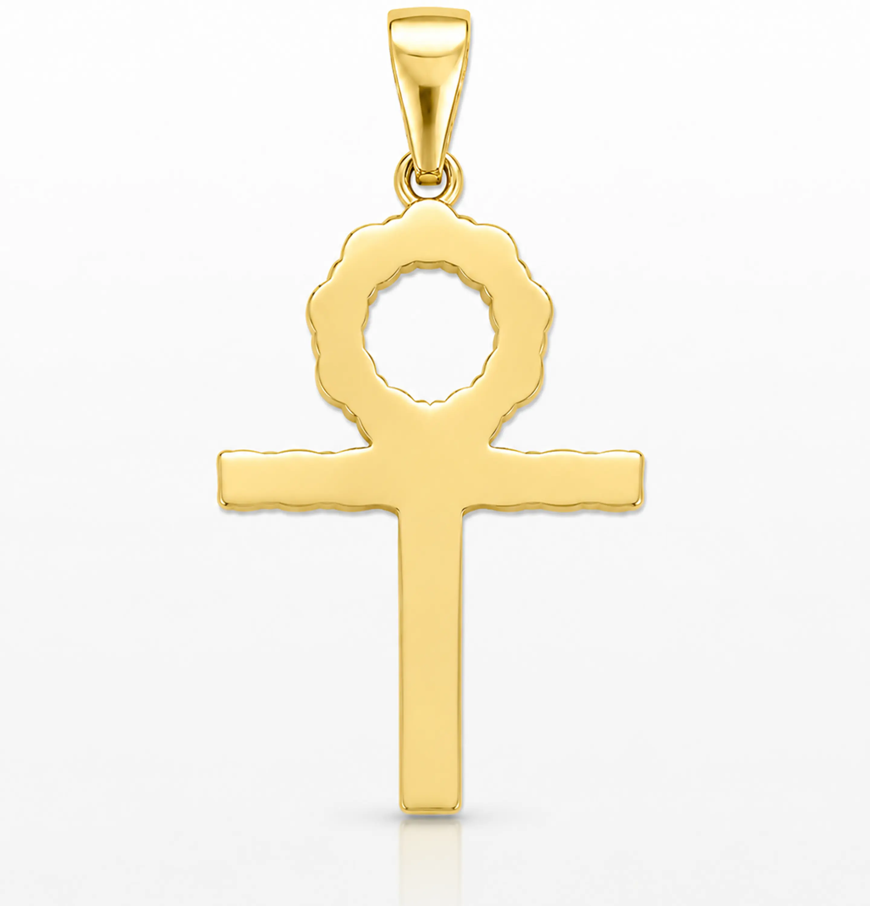 Dije Cruz Ankh Zirconias 3