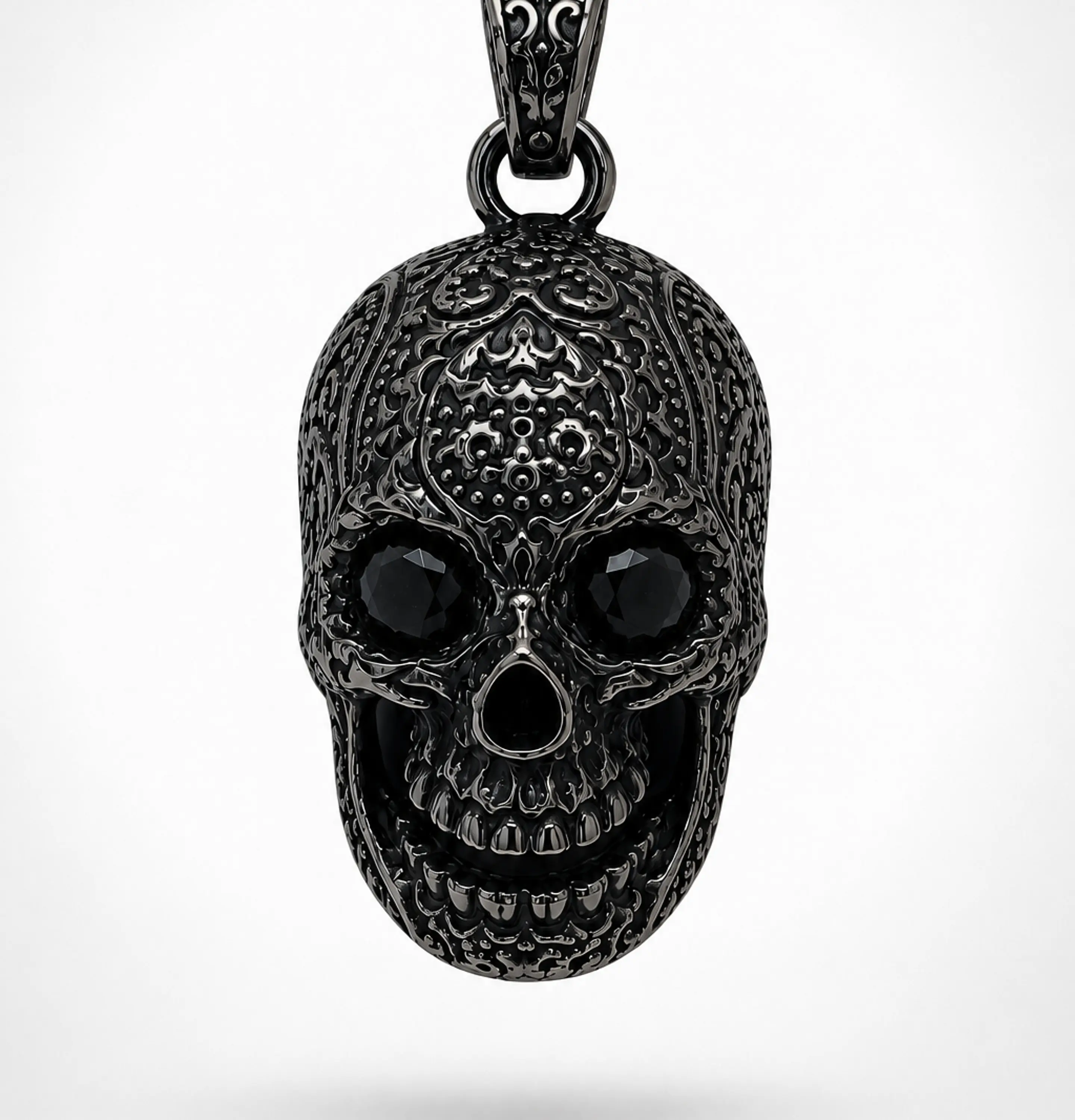 Dije Calavera Imperial Black 1