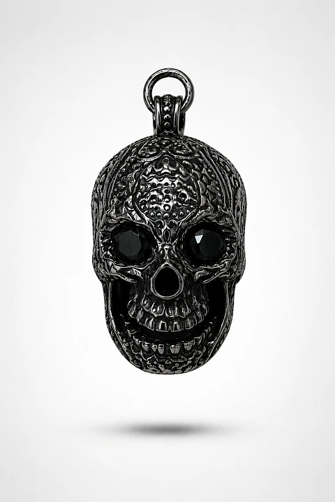Dije Calavera Imperial Black