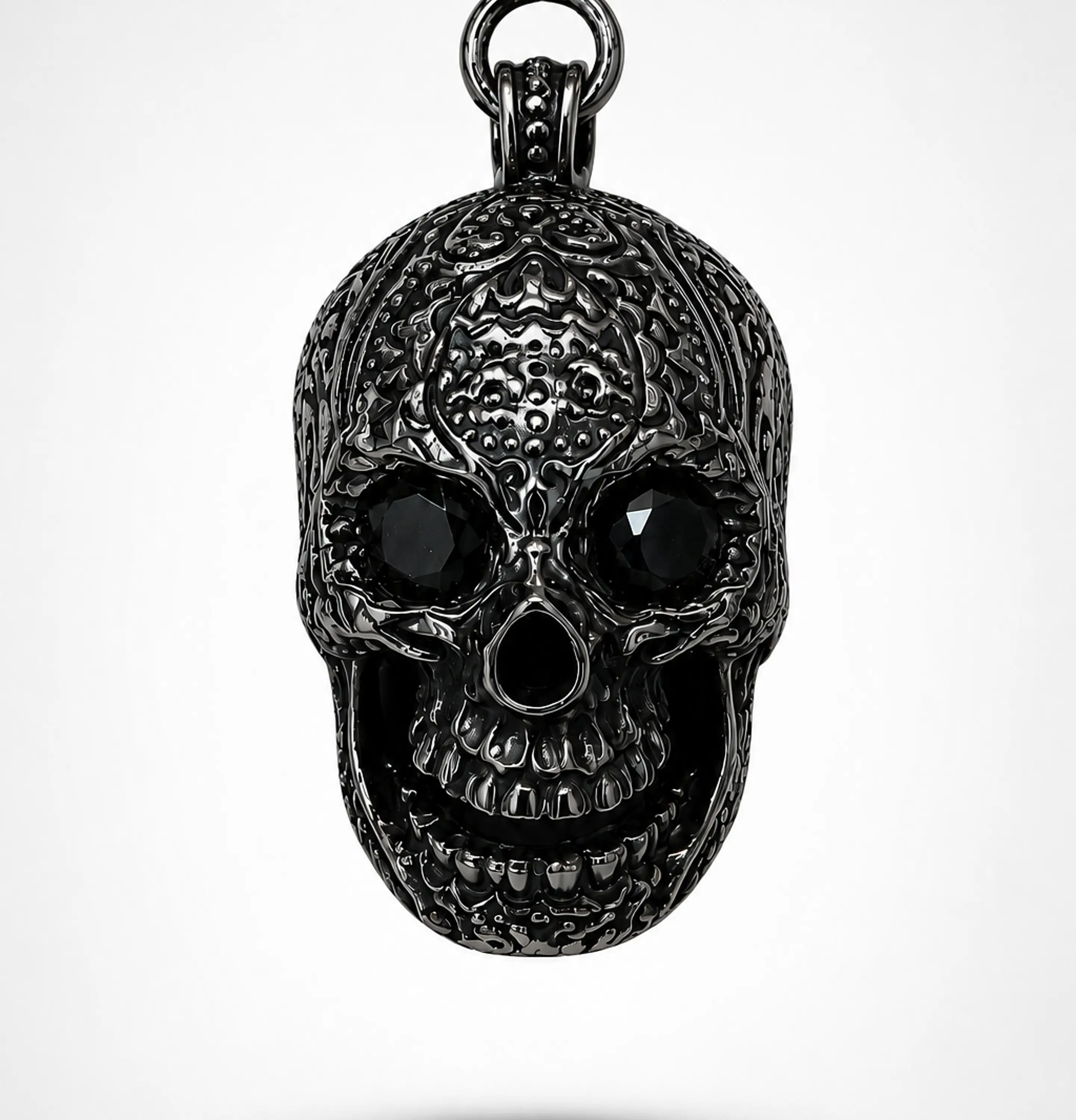 Dije Calavera Imperial Black 2