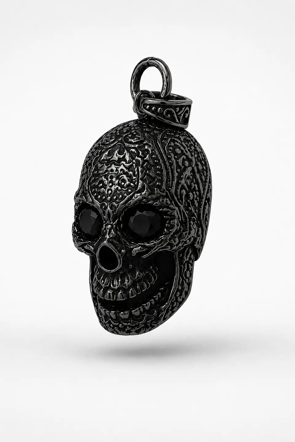 Dije Calavera Imperial Black 3