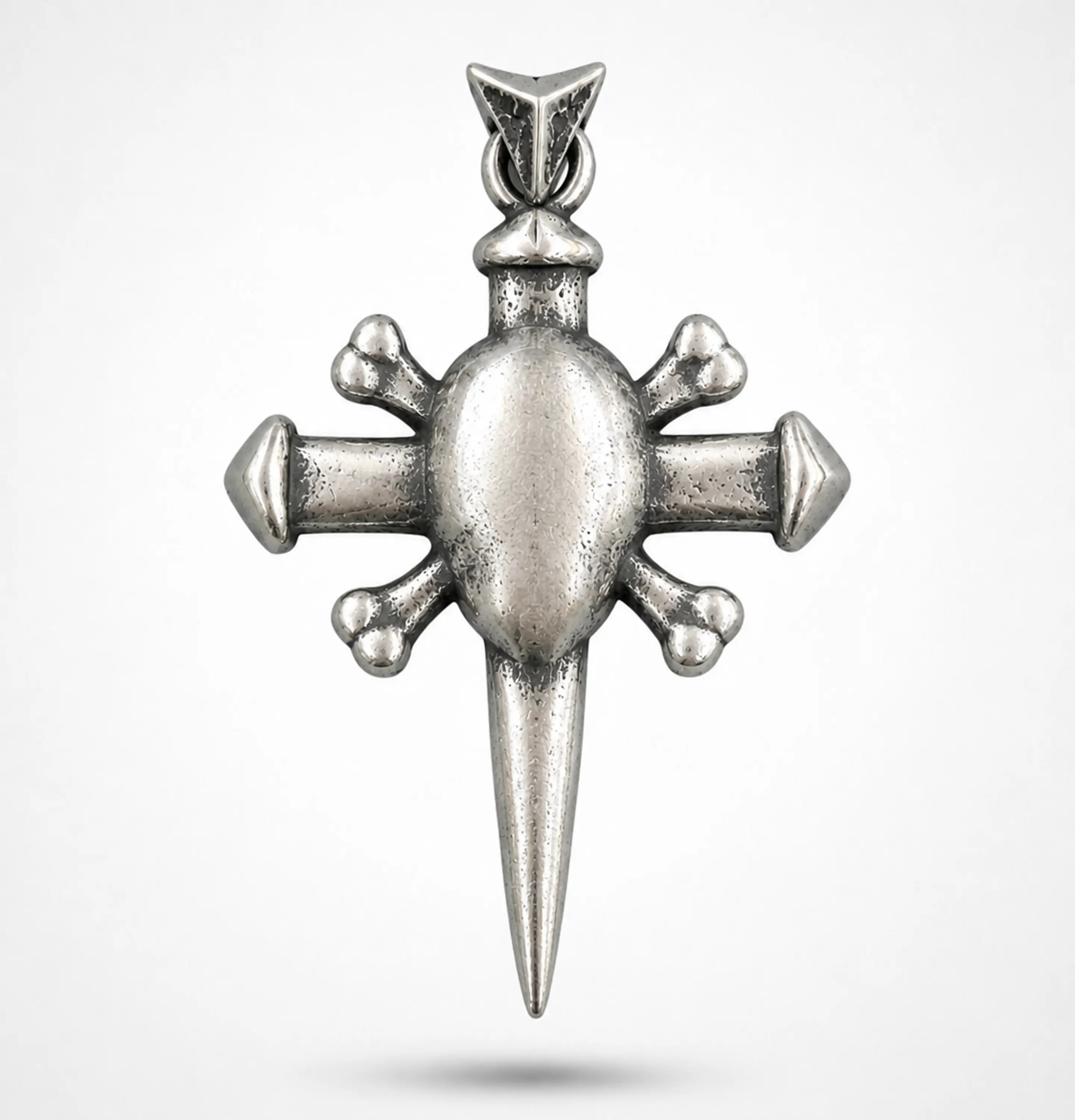 Dije Skull Cross 4