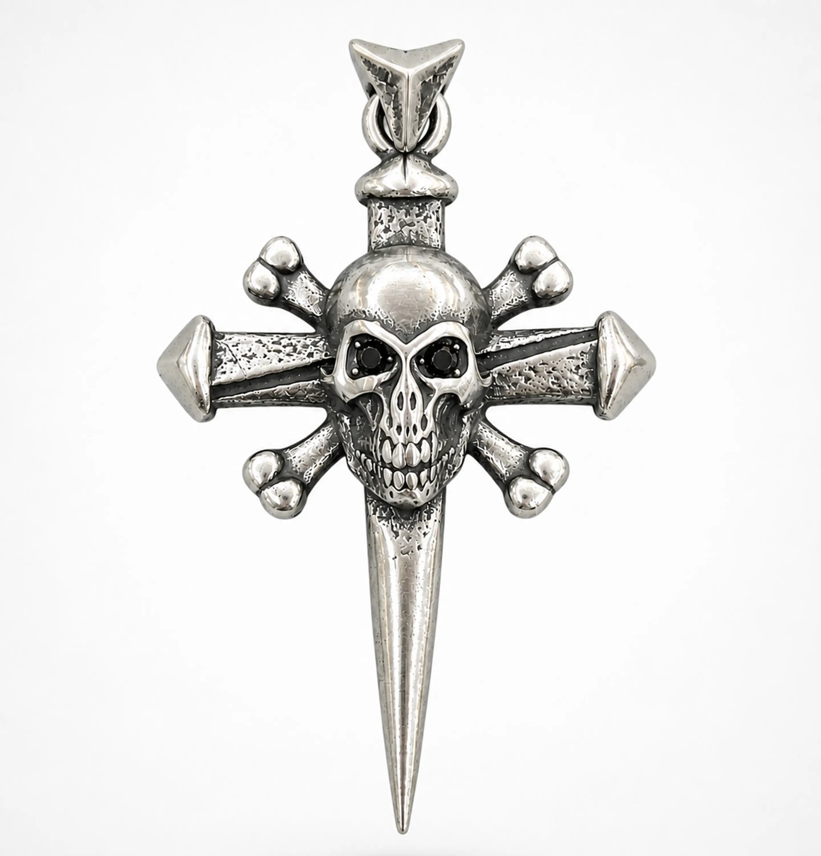 Dije Skull Cross 1
