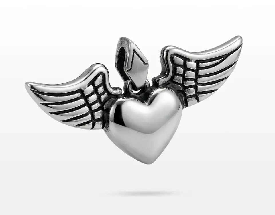 Dije Corazón Alado 3