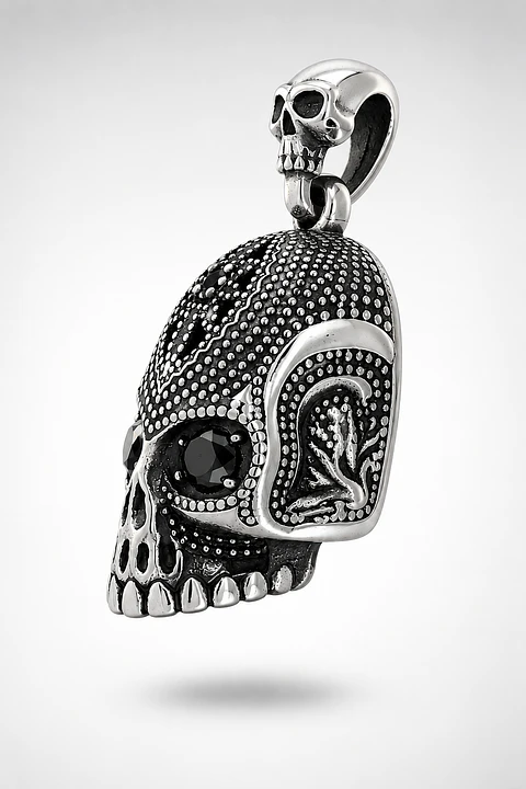 Dije Calavera Gótica