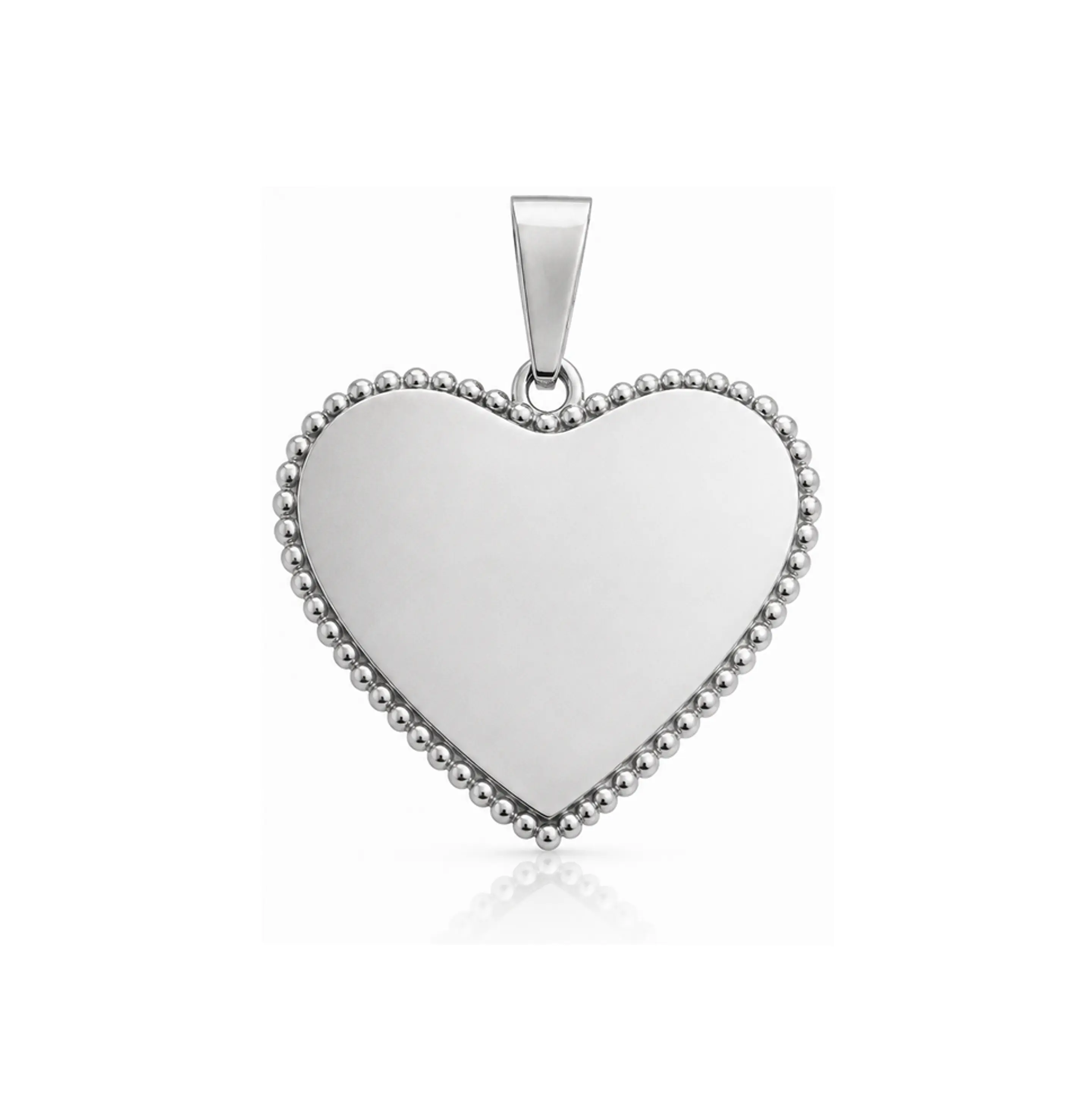 Dije Premium con detalle lateral - Corazón 1