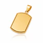 Dije Premium con detalle lateral - Army Tag - Miniatura 2