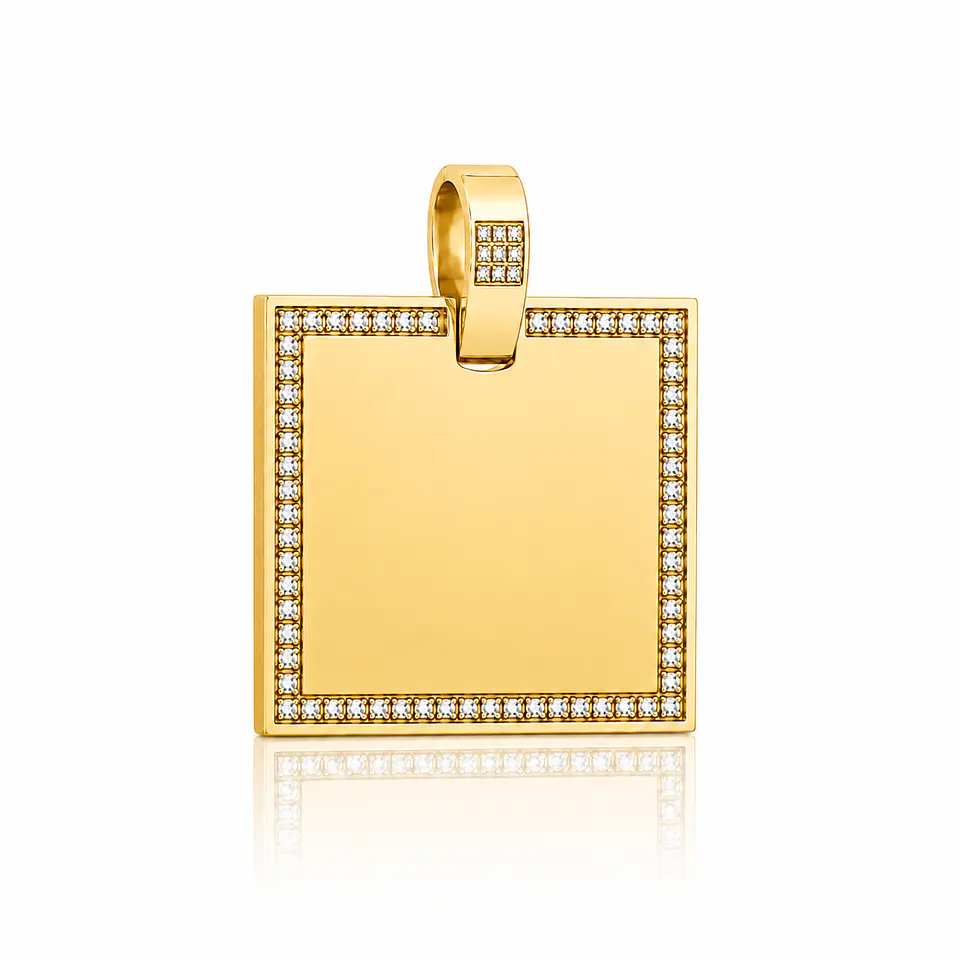 Dije detalles Zircon - Cuadrado 2