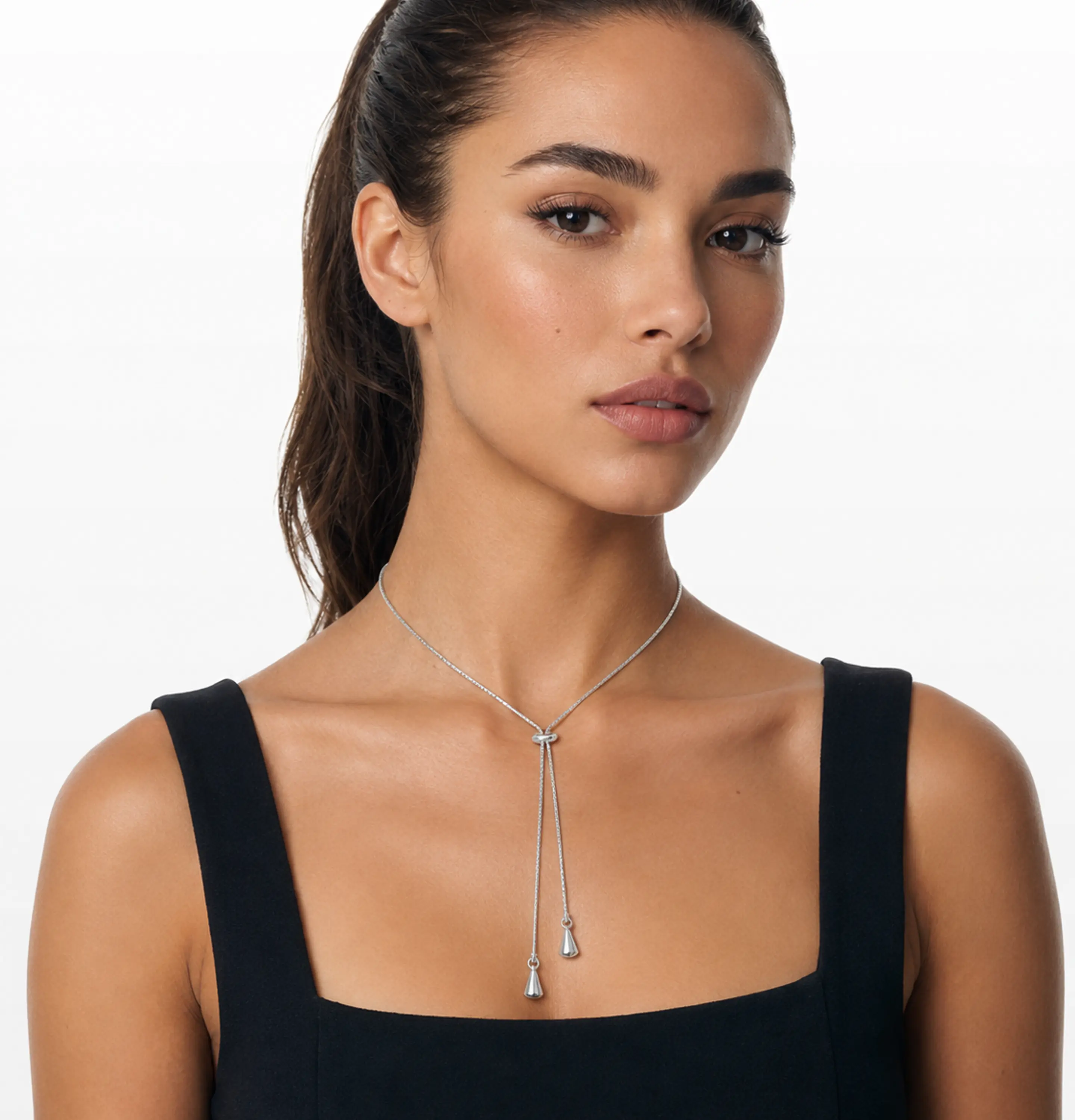 Collar Lariat Coda di Topo 2