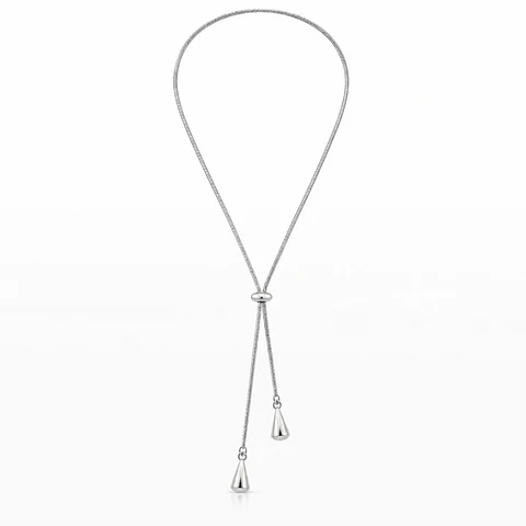 Collar Lariat Coda di Topo