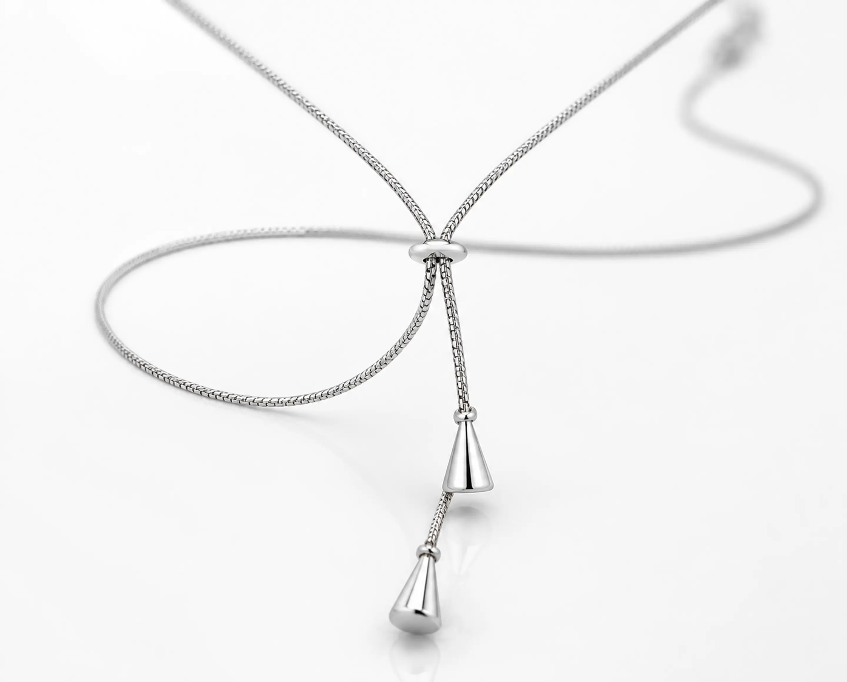 Collar Lariat Coda di Topo 3