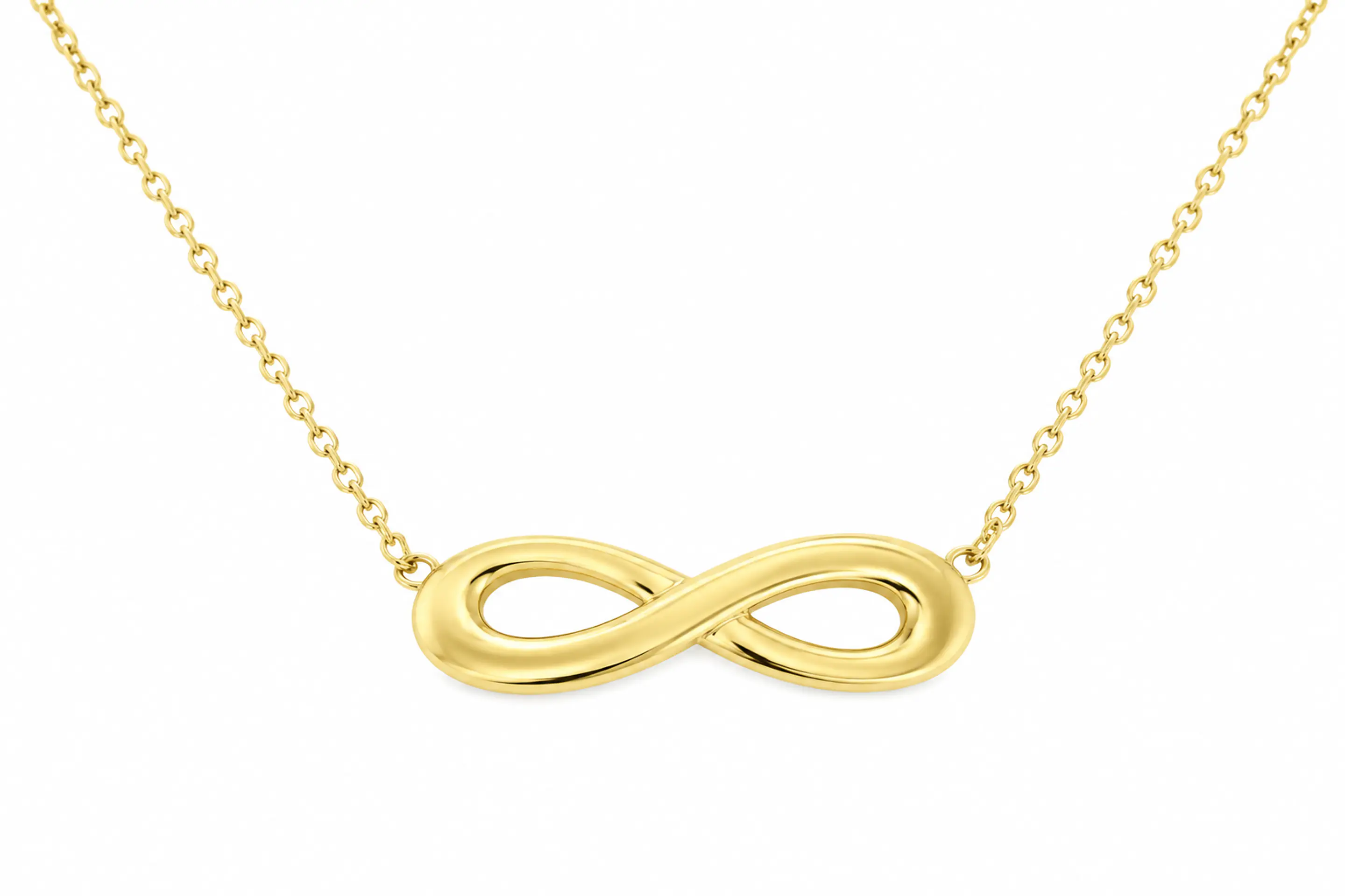 Collar Infinito Dorato Forzatina 3