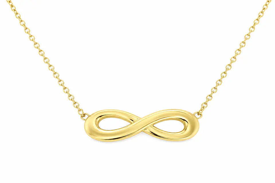 Collar Infinito Dorato Forzatina 3
