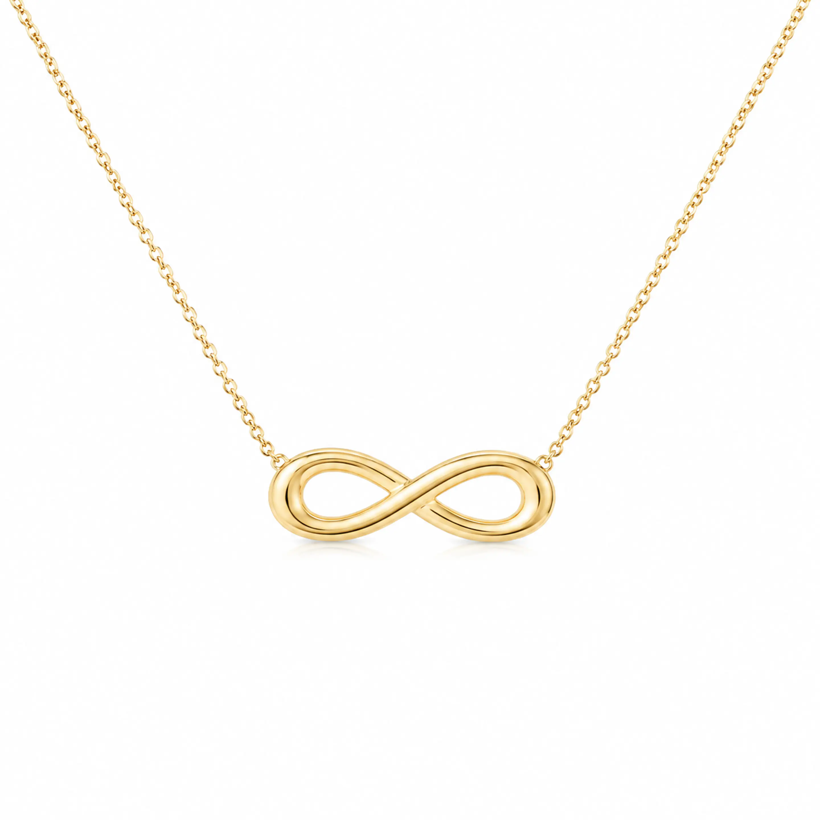 Collar Infinito Dorato Forzatina 4