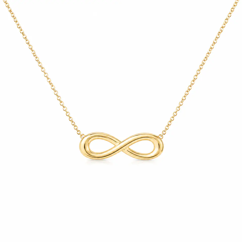 Collar Infinito Dorato Forzatina 4