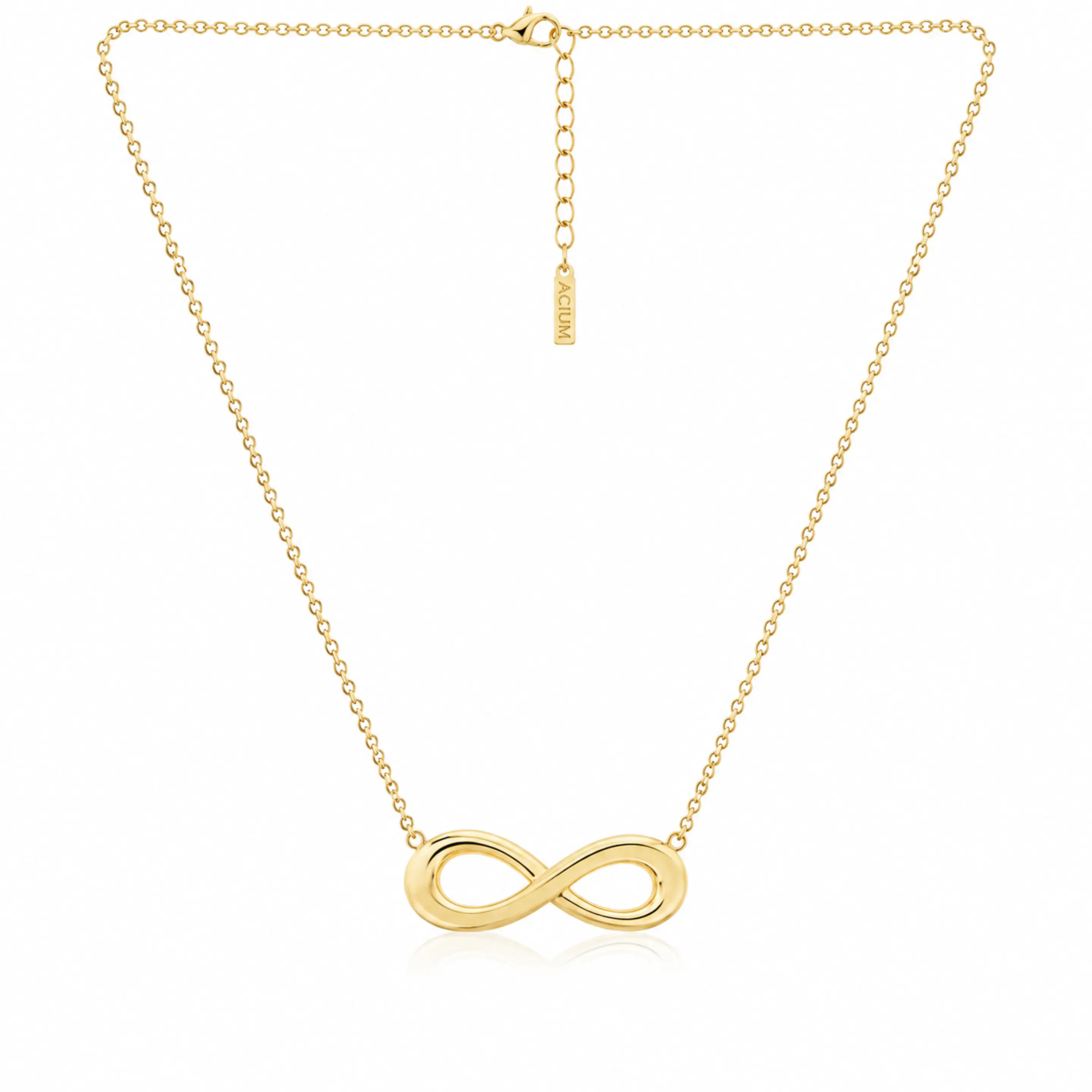 Collar Infinito Dorato Forzatina 1