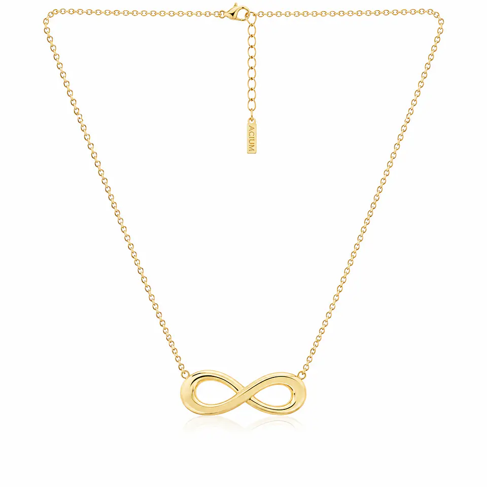 Collar Infinito Dorato Forzatina 1