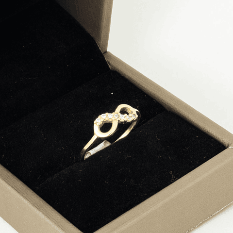 Anillo Oro 18K Infinito Circones