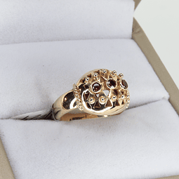 Anillo Oro 18K Chevalier Corona