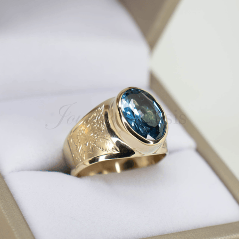 Anillo Oro 18K Sello 1070D