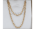 Cadena Oro 18K Limada N11