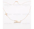Collar Oro 18K Cruz & Jesús