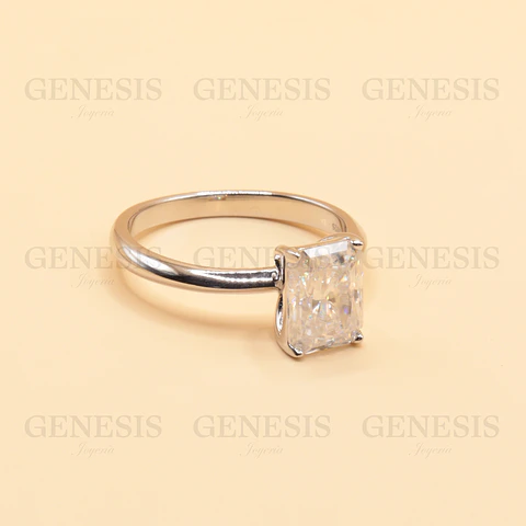 Solitario Plata Radiant