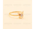 Anillo Oro 18K Mariposa