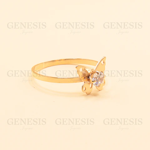 Anillo Oro 18K Mariposa