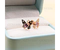 Aros Oro 18K Mariposa