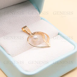 Colgante Oro 18K Corazón Calado