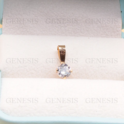 Colgante Oro 18K Punto de Luz Valier No5