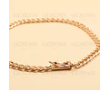 Pulsera Oro 18K Grumet Cubana
