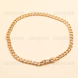 Pulsera Oro 18K Grumet Cubana
