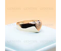 Anillo Oro 18K Sello Corazón Dama