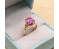 Anillo Oro 18K Chatón Español Rectangular