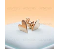 Aros Oro 18K Corazón