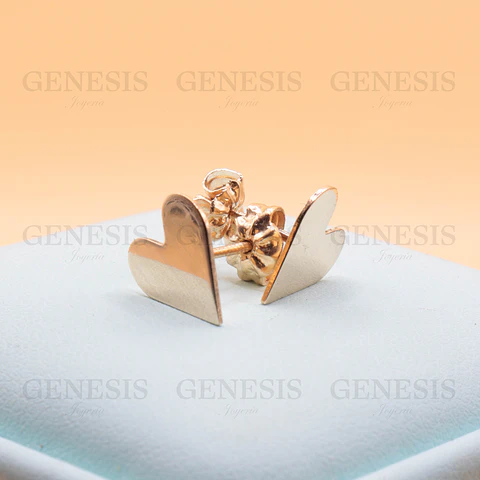 Aros Oro 18K Corazón