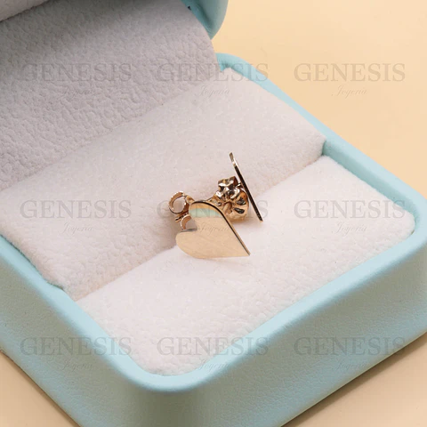 Aros Oro 18K Corazón