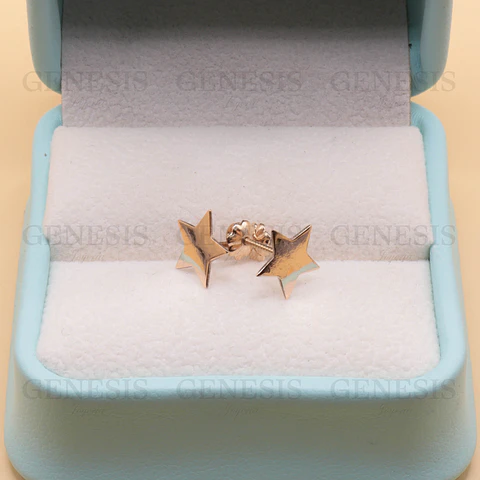 Aros Oro 18K Estrella