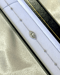 Exclusiva Pulsera Diamantes en Oro Blanco 18K