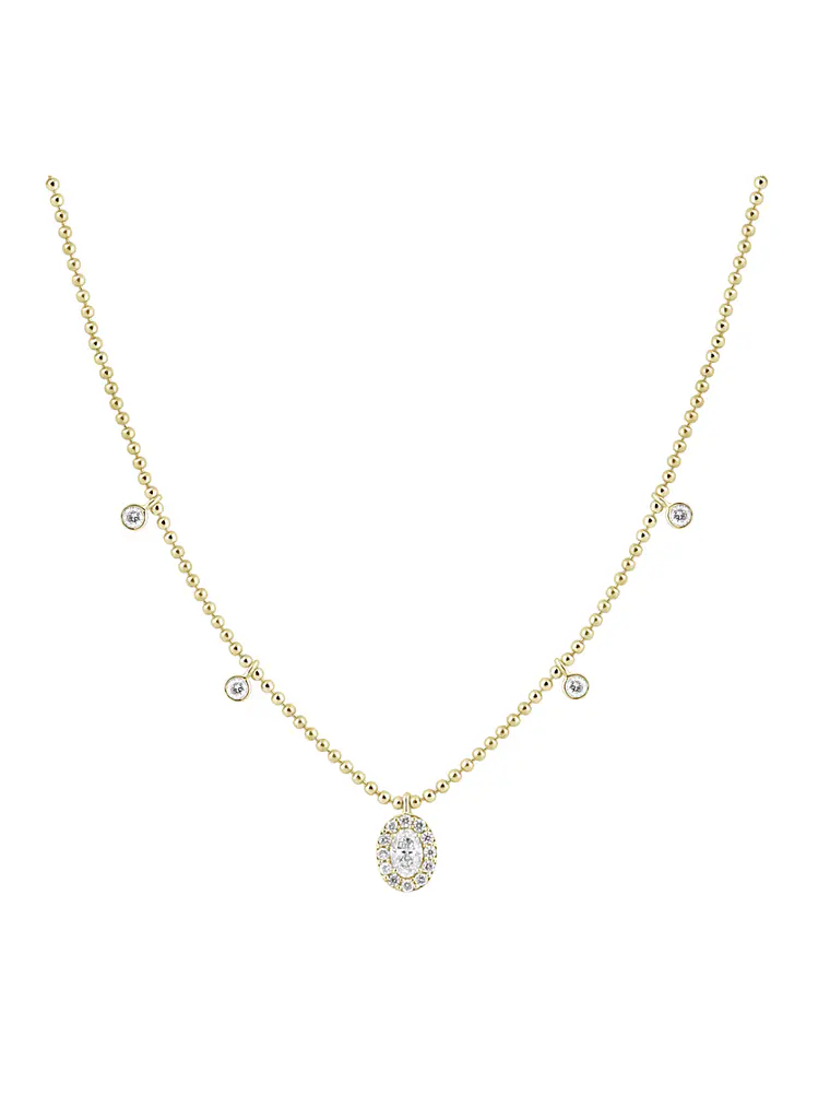 Exclusivo Collar Diamantes Oro Amarillo 18K 1