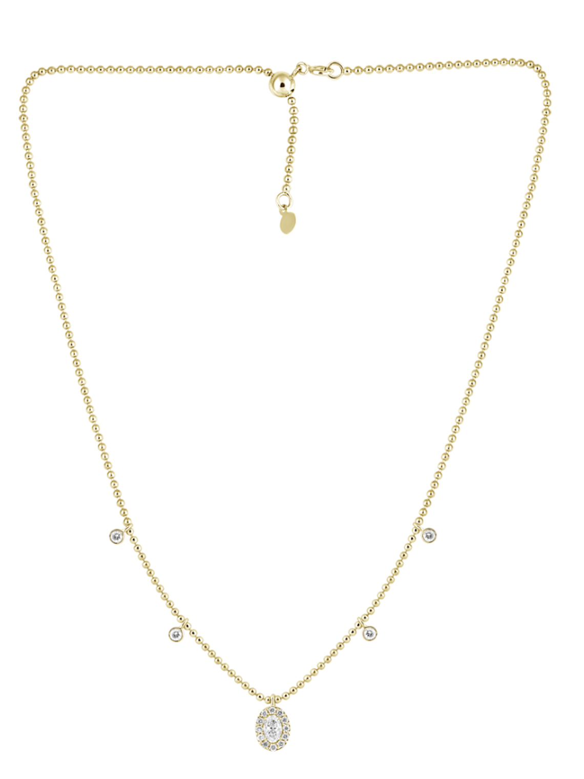 Exclusivo Collar Diamantes Oro Amarillo 18K 2