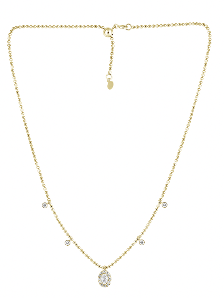 Exclusivo Collar Diamantes Oro Amarillo 18K 2