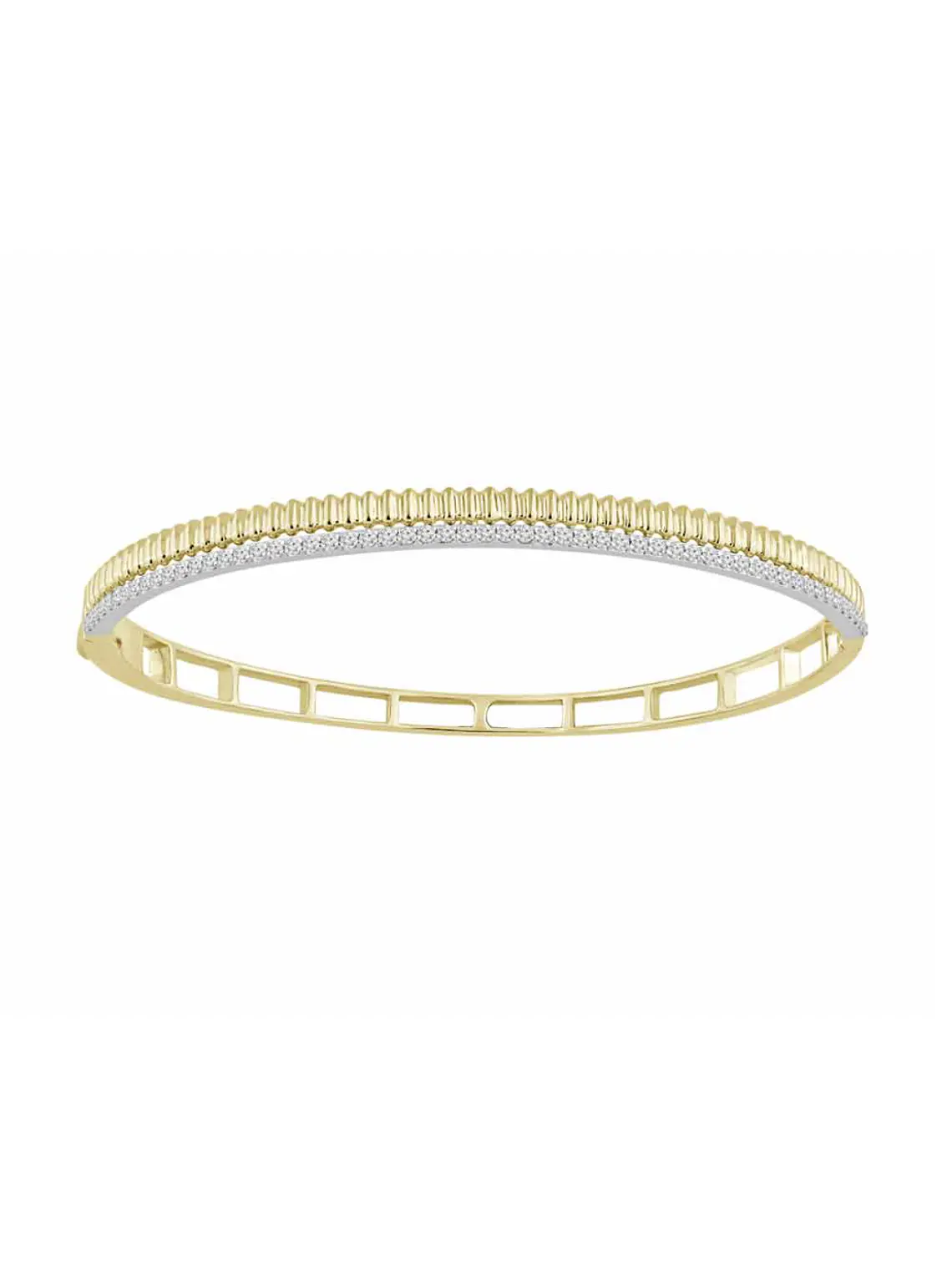 Preciosa Esclava Diamantes en Oro Amarillo 18K 3