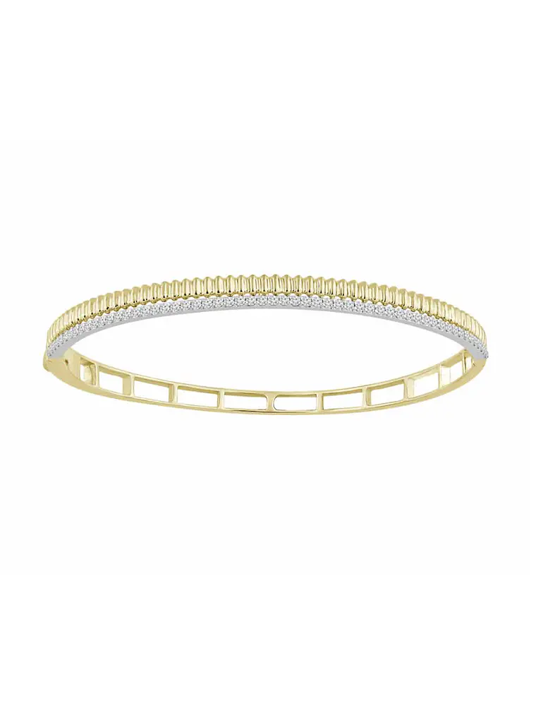 Preciosa Esclava Diamantes en Oro Amarillo 18K 3