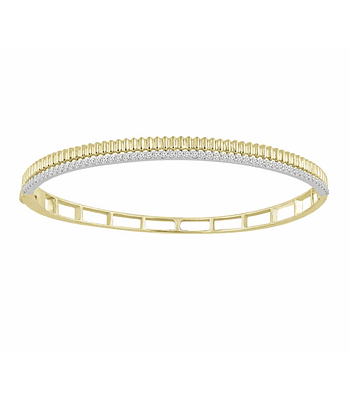 Preciosa Esclava Diamantes en Oro Amarillo 18K